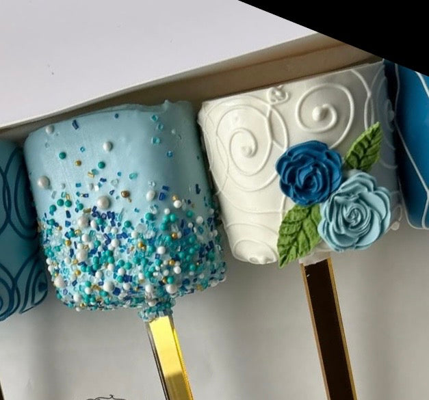 Candy Coated Marshmallow Pops