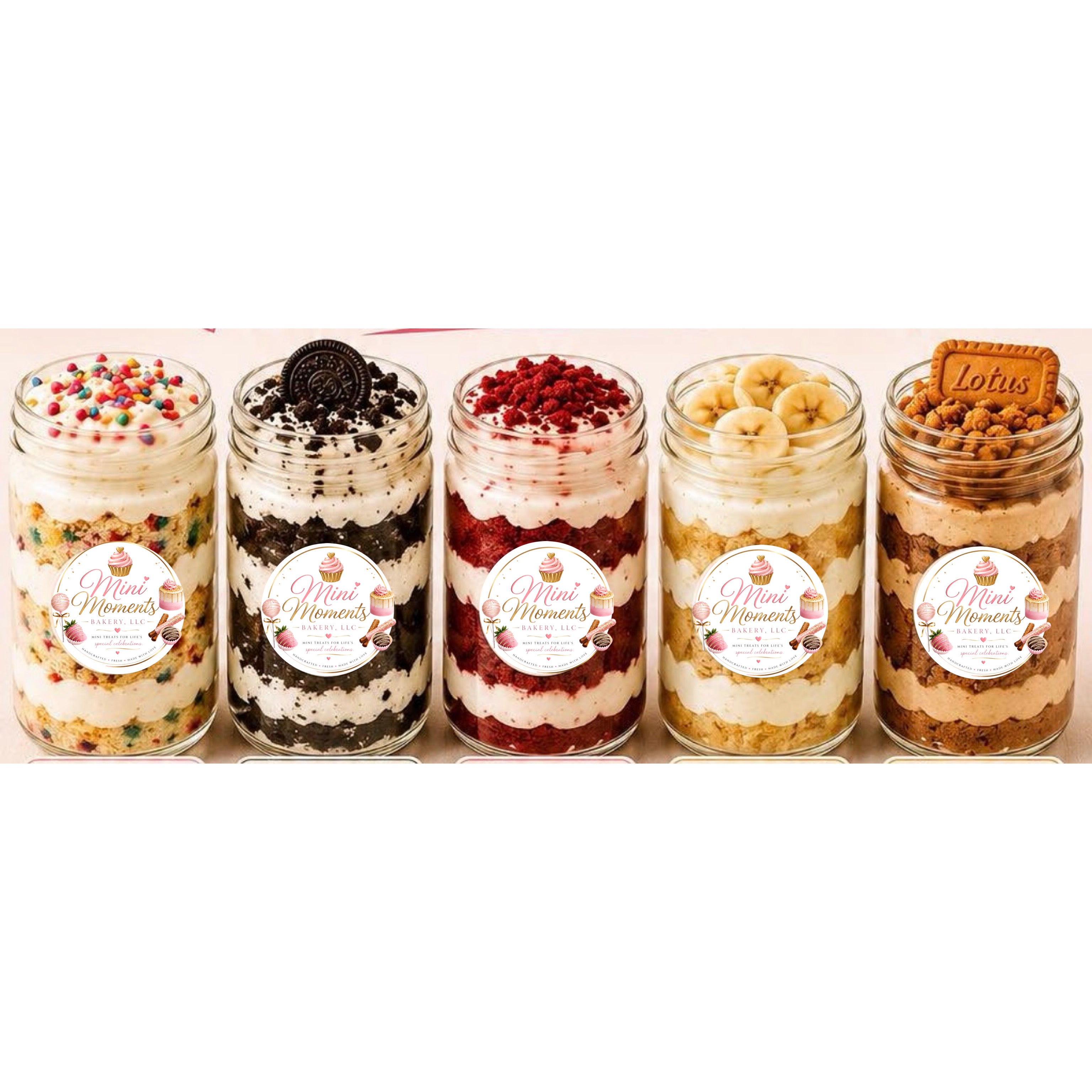 Mini Cake Jars