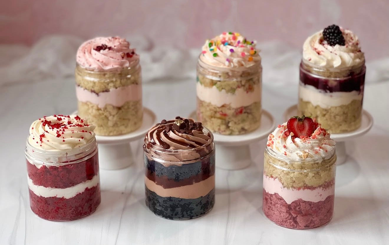 Mini Cake Jars