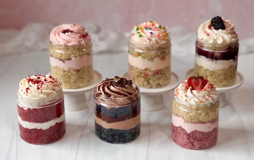 Mini Cake Jars