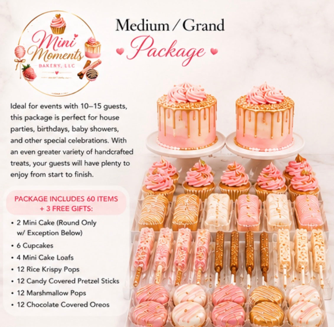 Themed Cake Packages (Medium\Grand)