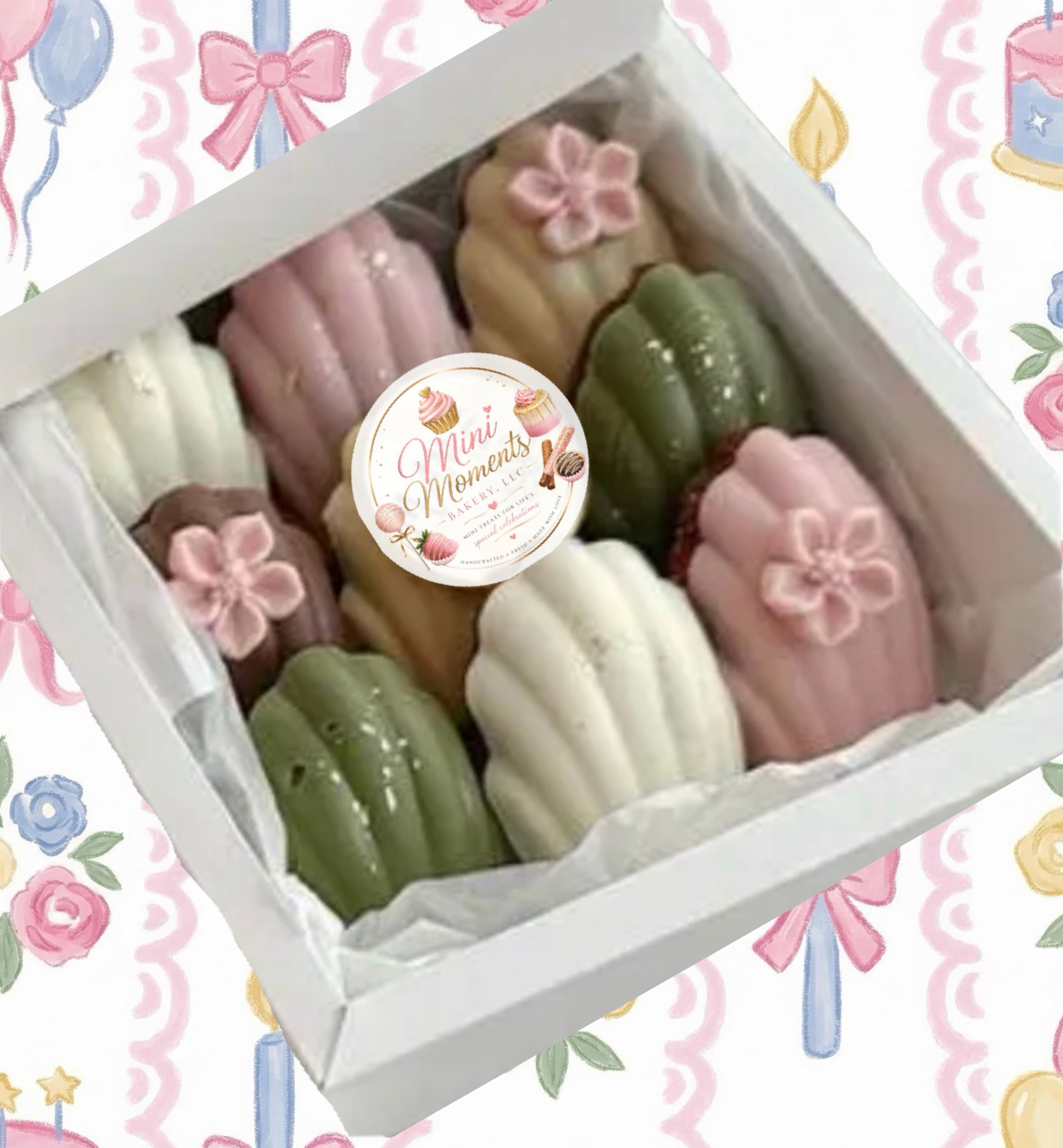 Gourmet Madeleine Pops