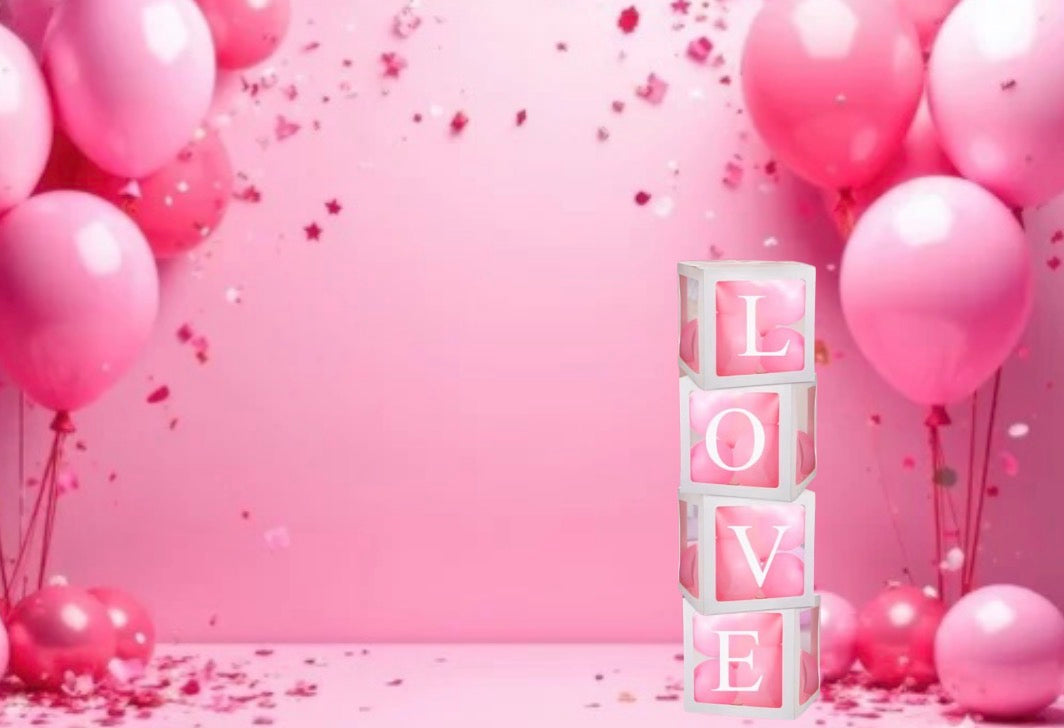 Personalized Balloon Display Boxes