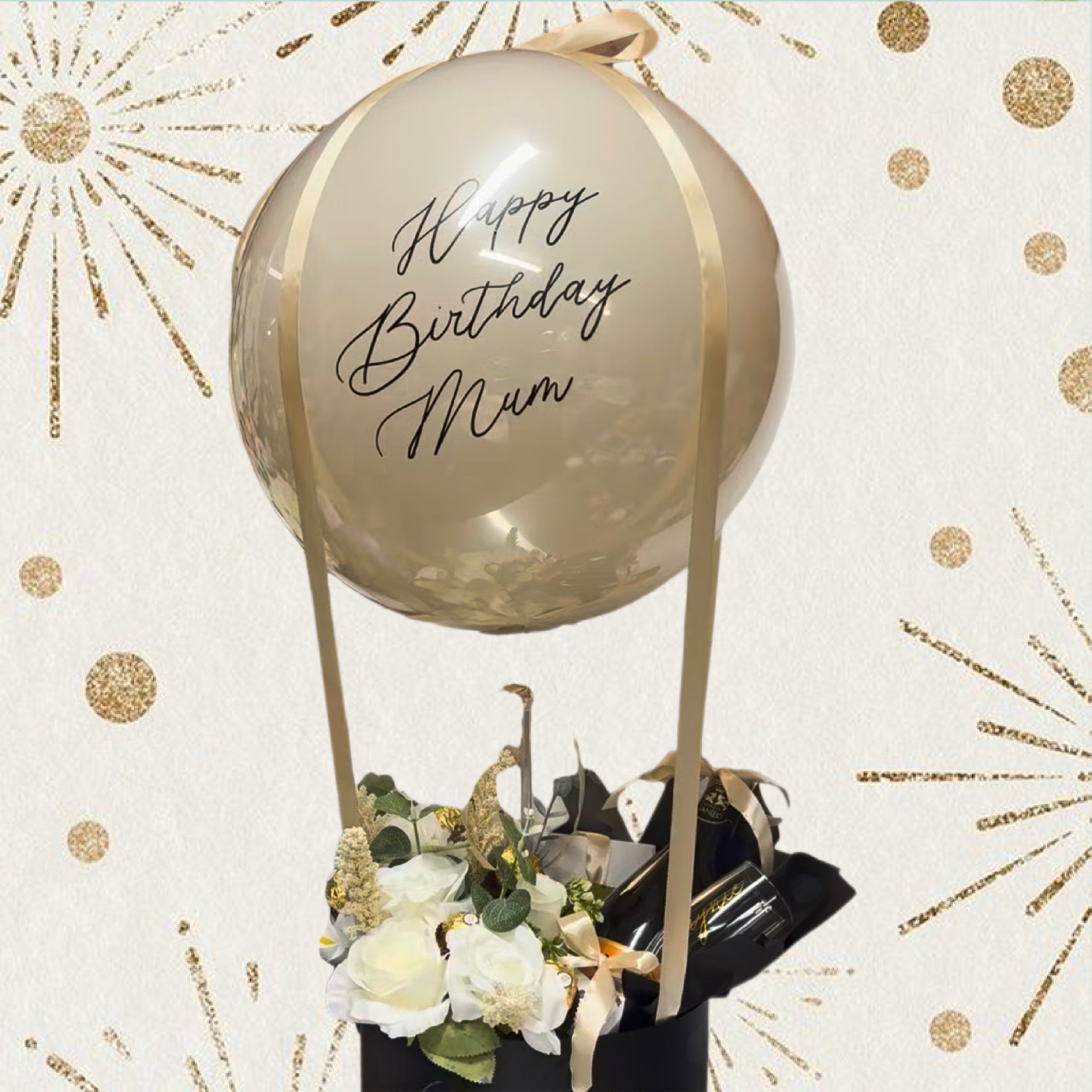 Personalized Boba Bubble Balloon