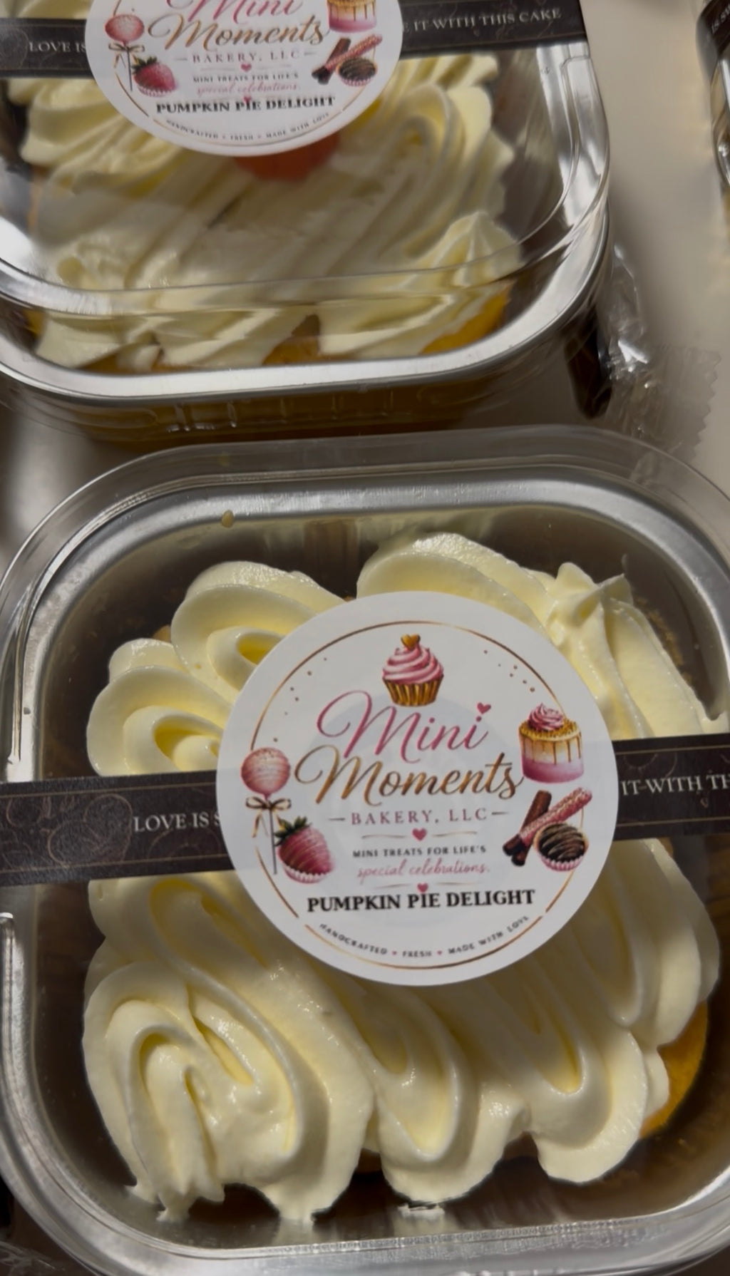 Mini Cake Slices